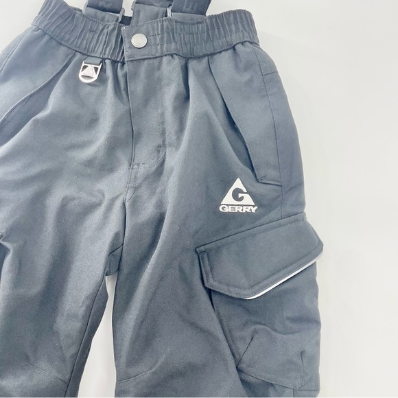 Gerry Unisex Youth Performance Snow Pant with Removable Suspenders Ski Bib Black - Picture 4 of 12